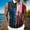Blue-1, variant on Abomasnow Men's American Flag Tank Tops 4th of July Half Zip Shirt Sleeveless Patriotic Independence Day Muscle Cutoff Shirt (S-XXXL)