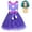 Dress+Wig, variant on Girls Envy Costume Dress w/Bag Wig Halloween Princess Cosplay Party Outfits, Size 3-9Y