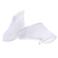thumbnail image 3 of LOVIVER Chaussures de Pluie Imperméables Couvre-Bottes Antidérapantes Randonnée Vélo Surchaussures Réutilisables Blanc Blanc m, 3 of 8