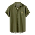 thumbnail image 2 of Utoimkio Men's Casual Hawaiian Shirts Short Sleeve Button Down T Shirts Summer Tropical Beach Floral Shirts, 2 of 6