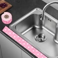 thumbnail image 1 of SHOWERORO 1 Roll Kitchen Decoration Wall Decal Pink Polyester Stick on Backsplash for Kitchen, 1 of 5