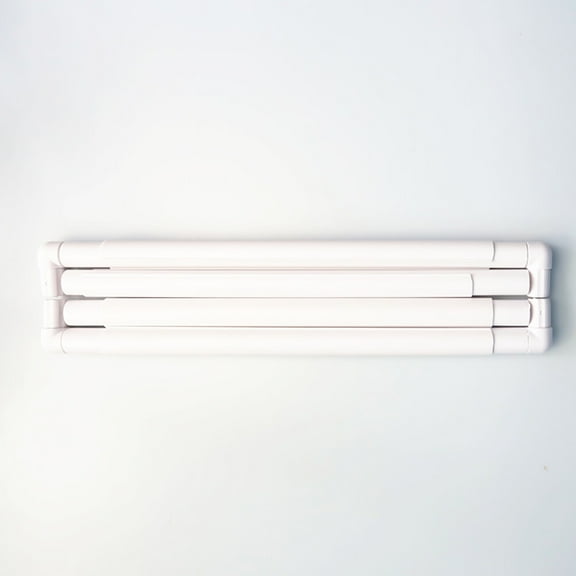 FELTECHELECTR 1Set White Plastic Square Embroidery Frame for Artists and 17.0x17.0in