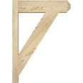 thumbnail image 3 of Ekena Millwork 6"W x 20"D x 28"H Traditional Rough Sawn Craftsman Outlooker, Douglas Fir, 3 of 4