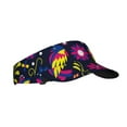 thumbnail image 2 of Kll Sport Sun Visor Hats Ball Caps Empty Top Baseball Sun Cap For Men Women-Colorful Mexican, 2 of 8