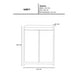 thumbnail image 5 of Gabinete De Baño VARENNA SIN Lavamanos Y Llave Minimalista, 5 of 6