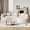 Beige, variant on Wiilayok 110" Chenille L Shaped Sectional Sofa,Curved Sofa Couch with Left Chaise,Cloud Compression Deep Seat Sofa Couches for Living Room,No Assembly,Light Brown