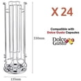 thumbnail image 3 of Dolce Gusto Soporte para Cápsulas de Café, Dispensador de Cápsulas Soporte Giratorio para 24 Cápsulas, Soportes de Almacenamiento Dolce Gusto, Estante para Cápsulas Giratorio, 3 of 5