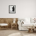 thumbnail image 3 of Stupell Industries Bear Feet Remove Shoes Cabin Entrance Sign Graphic Art Metallic Gold Floating Framed Canvas Print Wall Art, Design by Lettered and Lined, 3 of 5