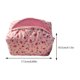 thumbnail image 2 of Bolsa Lindo Floral Maquillaje Grande Acolchado Cosmético Neceser para Mujer Rosa, 2 of 4