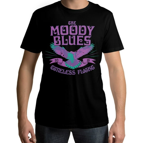 The Moody Blues  Adult Timeless Flight Cotton T-Shirt
