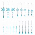 thumbnail image 3 of Acrylic Hanging Ornament Clear Shatterproof Snowflake Christmas Decorations For Tree And Home Festival Accent, 3 of 5