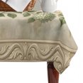 thumbnail image 4 of Vintage Hydrangeas Table Cloth Waterproof Tablecloths, Brown Retro Floral Botanical Farmhouse Tablecloth Dining Table Cover for Kitchen Party Tabletop Outdoor, Rectangle Tablecloth 52x70 Inch, 4 of 9