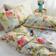 thumbnail image 4 of Pájaros Juego de Funda Nórdica 100% Algodón Estampado de Flores y Hojas, 4 of 7