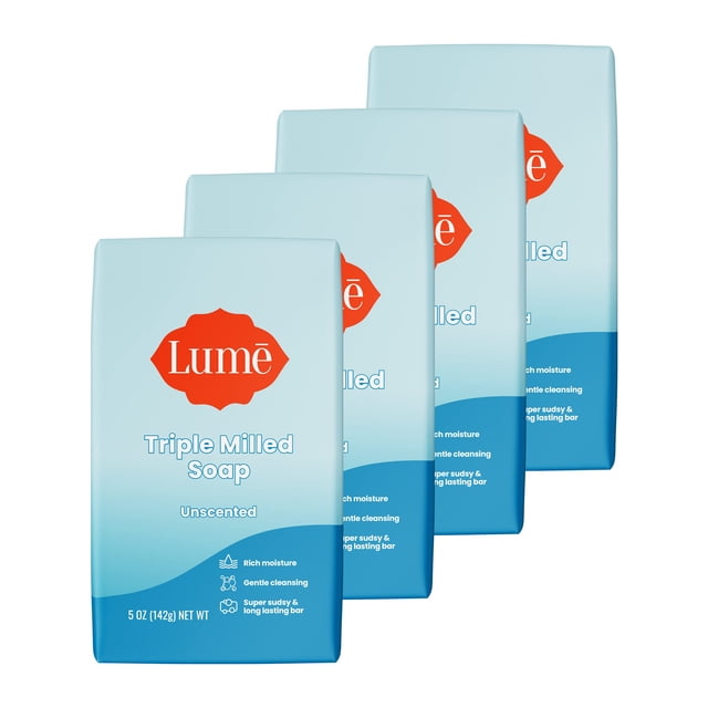 Soap Lume Rich Moisture & Gentle Cleansing, 150 ml, paquete de 4