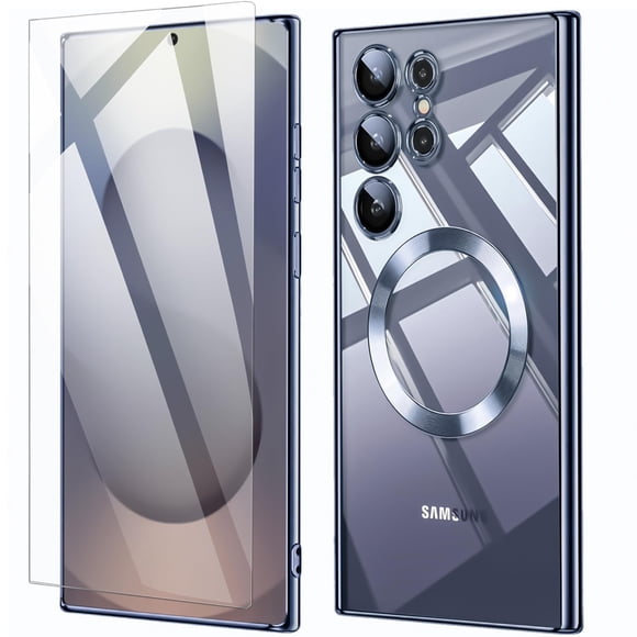 Funda Magnética Azul QiiStar para Samsung Galaxy S25 Ultra 6.8"
