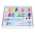 thumbnail image 2 of Plastic Snaps, Vibrant Colors Easy Operation 16 Colors Plastic Snap Buttons With Screwdriver For Sewing For Clothing For Crafts Blue, 2 of 8