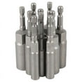 thumbnail image 5 of 10Pc 1/4 Inch Wrench Hex Bit Socket Set Deep Long 1/2 Inch Impact Drill Socket Adapter Drill Bits, 5 of 5