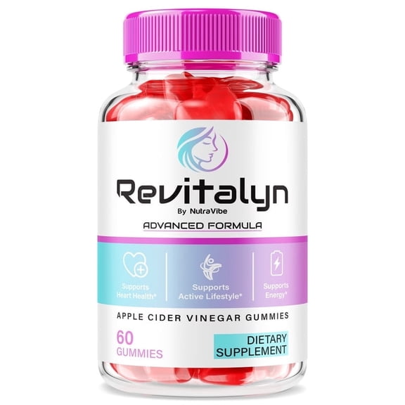 Revitalyn Gummies – Advanced Apple Cider Vinegar Gummies for Wellness, Skin & Daily Balance | Delicious ACV Supplement for Everyday Support (60 Gummies)