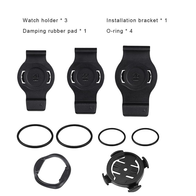 10Uds. Soporte Para Cronómetro De Bicicleta Quickfit Extraíble Para Garmin (Juego Completo)