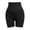 Black, variant on Womens Seamless Stretch Boxers High Rise Seamless Boylegs Anti Chafe Flat Seam Double Layer Base Layer Underwear Gray S