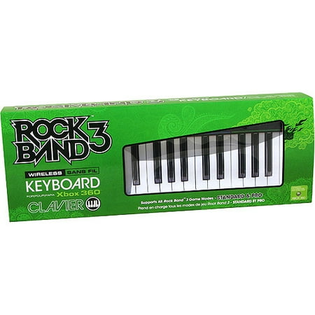 Rock Band 3 Wireless Keyboard For Xbox 360 Walmart Com