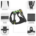 thumbnail image 6 of Fuzoiu St. Patrick's day in green colors Print Reflective Dog Harness,Adjustable, Breathable Pet Vest,Dog Harness No Pull,No Choke Pet Vest for Small, Medium, and Large Dogs-Small, 6 of 6