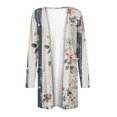 thumbnail image 4 of YueHuiYing Women's Lightweight Cardigan Open Front Long Sleeve Casual Loose Thin Cardigans with Pockets 2026, 4 of 5