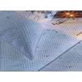thumbnail image 4 of Ambesonne Winter Quilted Bedspread Set 3 Pcs, Majestic Sunrice Ski, King Size, Multicolor, 4 of 5