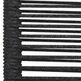 thumbnail image 4 of Bowery Hill Cotton Rope/Powder-Coated Steel/Tempered Glass Dining Set in Black, 4 of 11