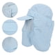 thumbnail image 2 of M Buder Sombrero de Protección Solar UPF 50+ con Ala Ancha para Pesca, Senderismo, Viajes y Ciclismo, Gorro Resistente a Rayos UV, Cómodo y Ajustable (25.4 cm / 10 inches), Color Azul, Unitalla, 2 of 9
