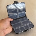 thumbnail image 3 of Fishing Lure Boxes  Fishing Tackle Storage Case  Storage Trays  Hook Organizer  Waterproof Seal  Fly Fishing Accessory, 3 of 7