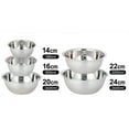 thumbnail image 3 of 1PC Steel Light Luxury Thickened Multi-Functional Large Basin Stainless Steel Basin Set Soup Basin Stainless Steel Water Basin, 3 of 7