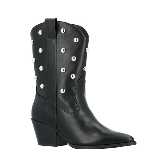 Time and Tru Women's Studded Western Boots