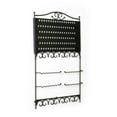 thumbnail image 5 of Mango Steam Deluxe Wall Mounted Closet/Wardrobe Jewelry & Earrings Organizer (Metal, Black), 5 of 11