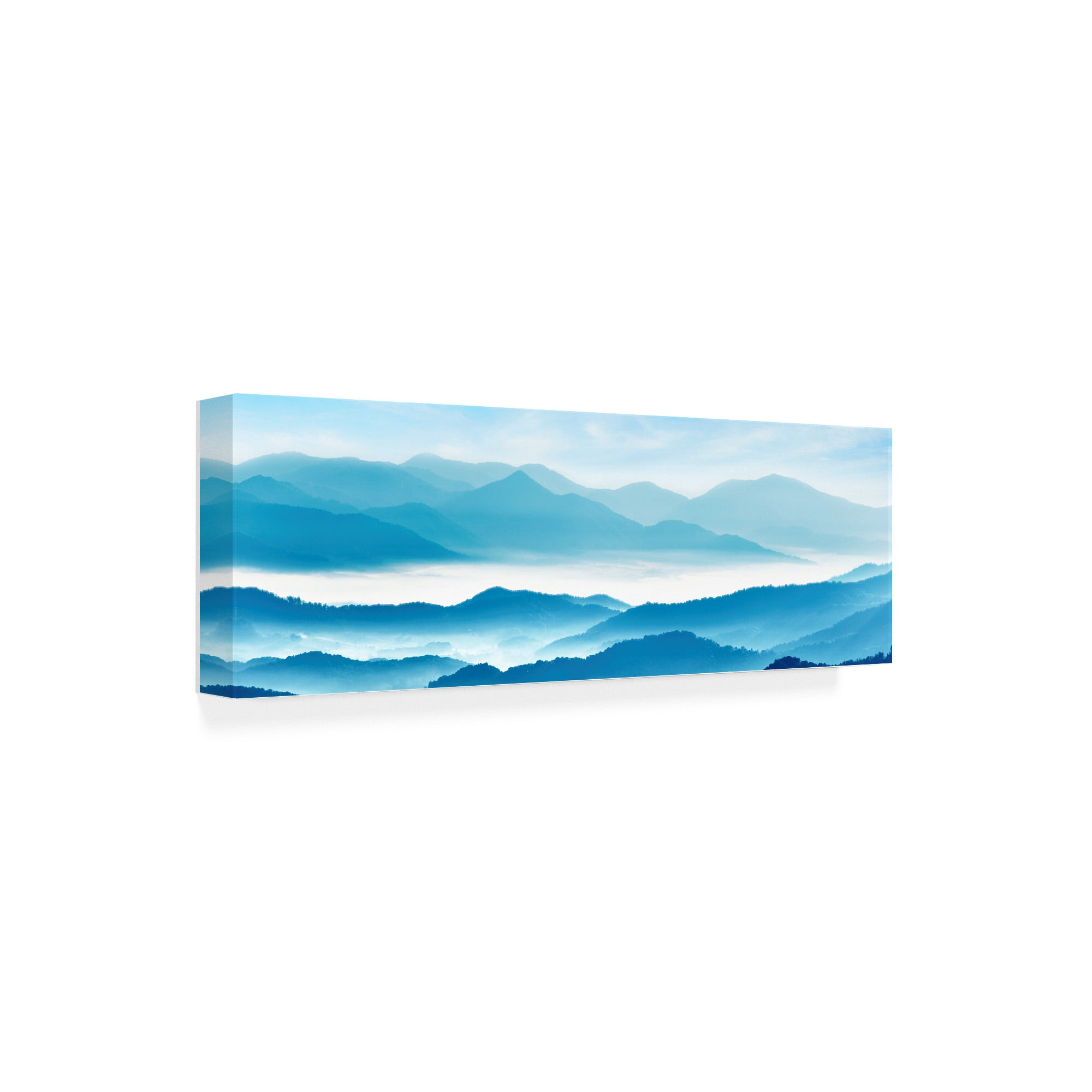Trademark Fine Art 'Misty Mountains XI' Canvas Art by James McLoughlin