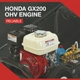 thumbnail image 3 of NorthStar Gas Cold Water Pressure Washer, 3300 PSI, 2.5 GPM, Cat Pump, Honda Engine, 3 of 9