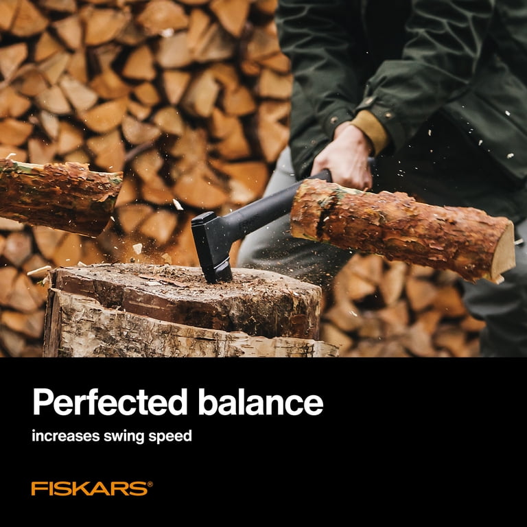 Fiskars, Splitting Axe, 28 Inch, Steel Blade with Duraframe Handle