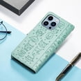 thumbnail image 4 of Funda Cartera FOXDOCK para iPhone 13 ProMax , Flip PU con Relieve de Gatos y Perros, Tarjetero y Soporte, 4 of 6
