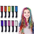 thumbnail image 1 of 10 Colors Girls Hair Chalk, 1 of 5