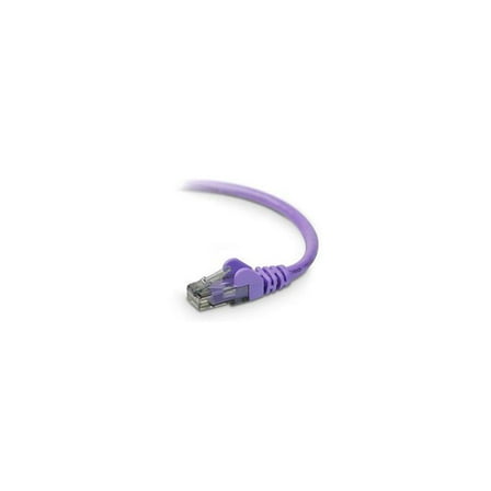 Belkin A3L980-10-PUR-S 10 ft. Cat 6 Purple High Performance Snagless Patch Cable