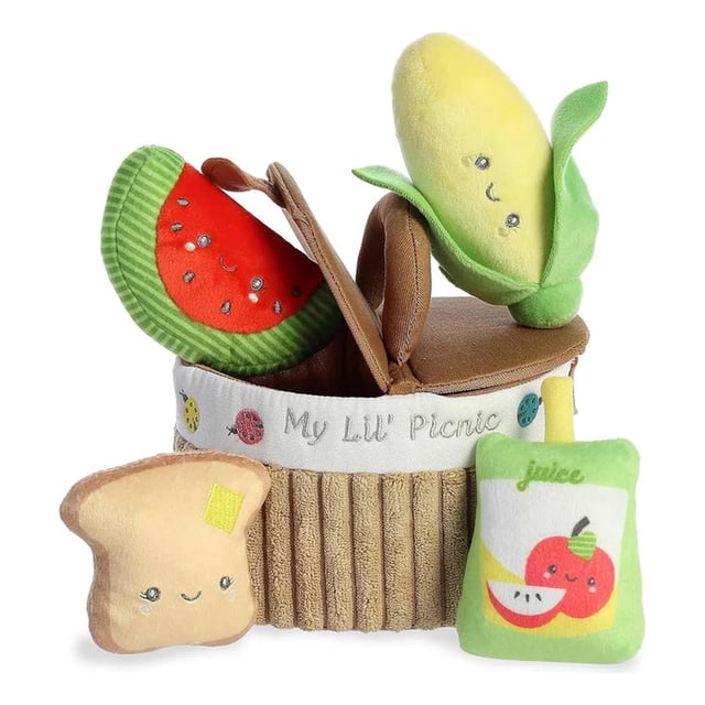 Juego Peluches Aurora Ebba Baby Talk - My First Picnic