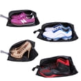 thumbnail image 1 of Bolsas para zapatos YAMIU, impermeables, de nailon, de viaje, 4 unidades, color negro, 1 of 7