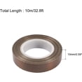 thumbnail image 2 of Cinta de tela de PTFE de 15 mm, cinta marrón para altas temperaturas para trabajos manuales y cinta selladora al vacío Pulse de 10 m/32,8 pies, 2 of 4