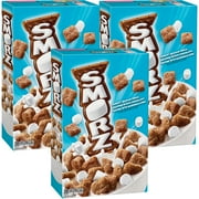 (3 pack) (3 Pack) Kellogg's Smorz Breakfast Cereal, Graham Cracker S'Mores, 10.2 Oz