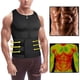 thumbnail image 2 of Shapers para hombres Chaleco de sudor Chaleco de entrenamiento de cintura de neopreno Fitness Sauna Wear Corrector de postura ajustable, 2 of 5