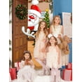 thumbnail image 7 of 2025 Christmas and Halloween Front Door Decoration, Reusable 35x79 '' Christmas Door Decorations, Quick Install, Festive Santa Fabric Door Cover, Door Cover Porch Sign Banner, 7 of 7