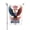Style 4, variant on Patriotic American Flag Eagle Garden Flag 12x18 Inch Double Sided Home Of The Free Because Of The Brave Outdoor Yard Decor For Memorial Day Independence Day Veterans Day & Patriotic Holidays