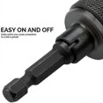 thumbnail image 3 of 4PCS Drill Chuck Quick Change Adapter Mini 3-Jaw Drill Chuck Screwdriver Adapter Electric Drill Con, 3 of 5