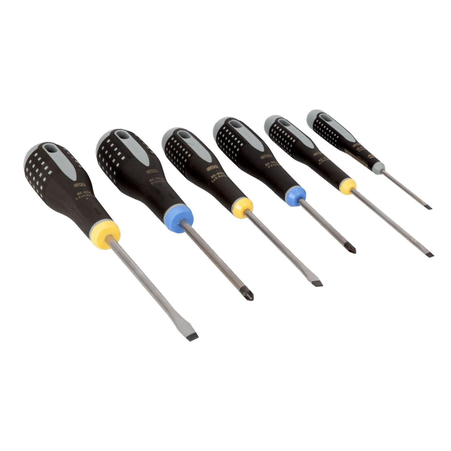 Bahco Be-9882 Ergo Screwdriver Set, 6 Piece