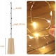thumbnail image 4 of Lámpara de corcho de vino Linterna decorativa LED Alambre de cobre Luces de hadas 6 metros 60 luces Luz cálida JM, 4 of 5